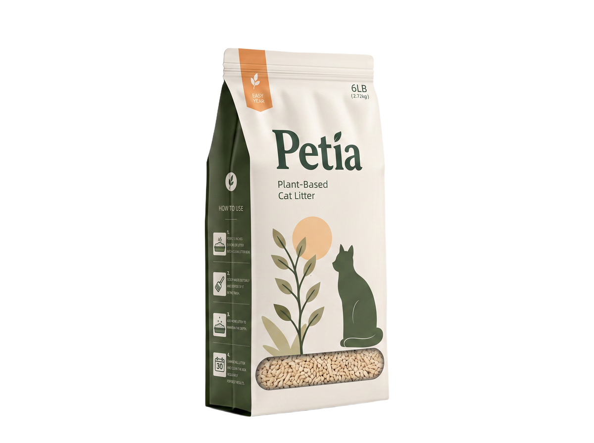 Petia Plant-Based Cat Litter