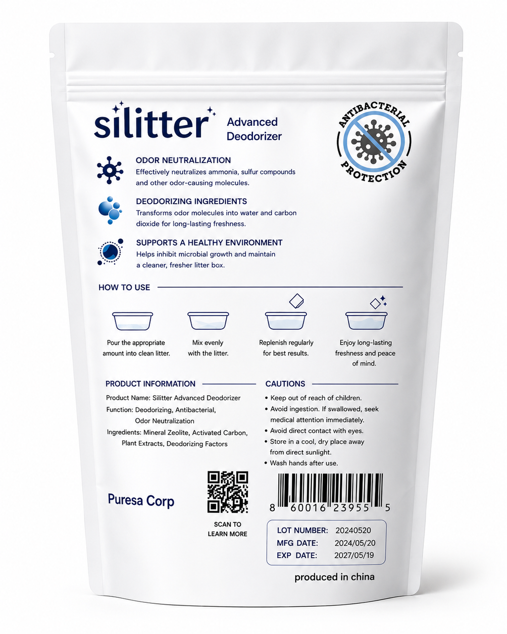 Silitter Advanced Deodorizer